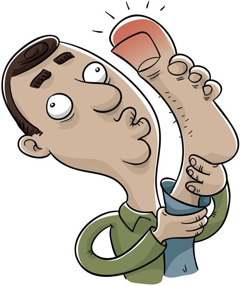 stubbed toe cartoon